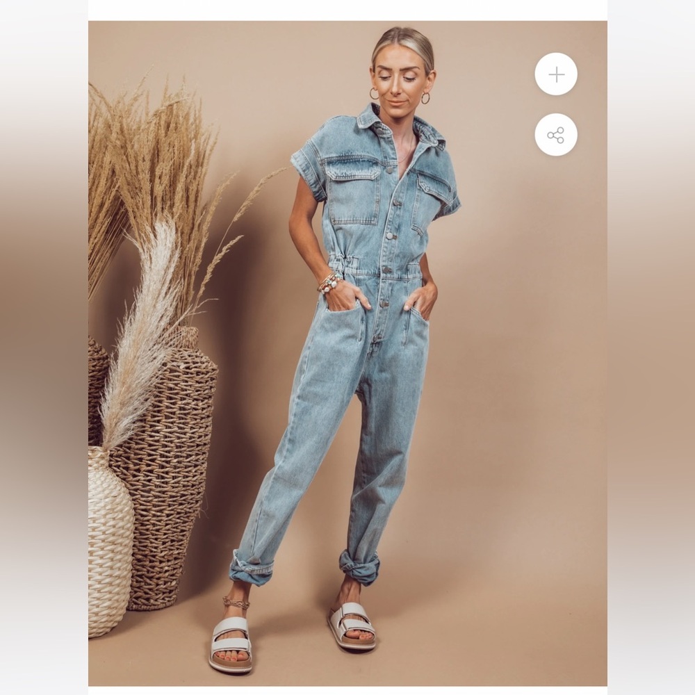 Nectar x Clothing Jean Jumpsuit